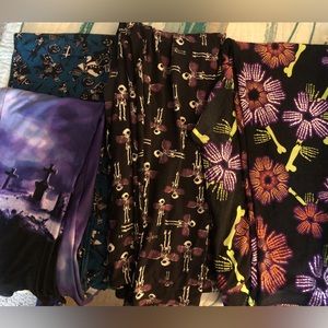 Halloween lularoe leggings, size TC tall and curvy